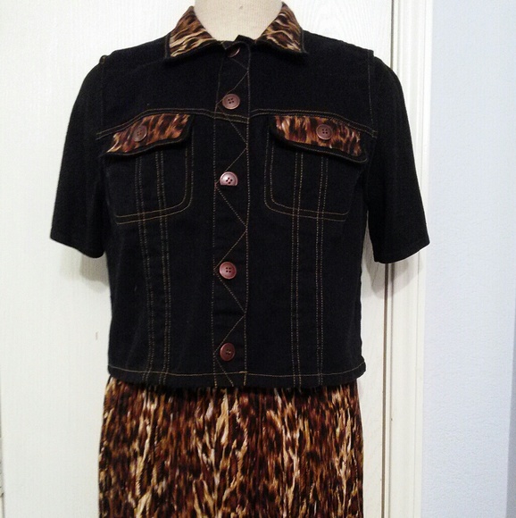 Animal Print 2Peice - Picture 1 of 3